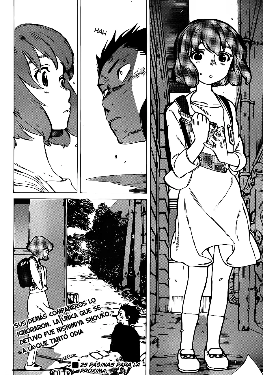 Koe no Katachi capítulo 3 página 35