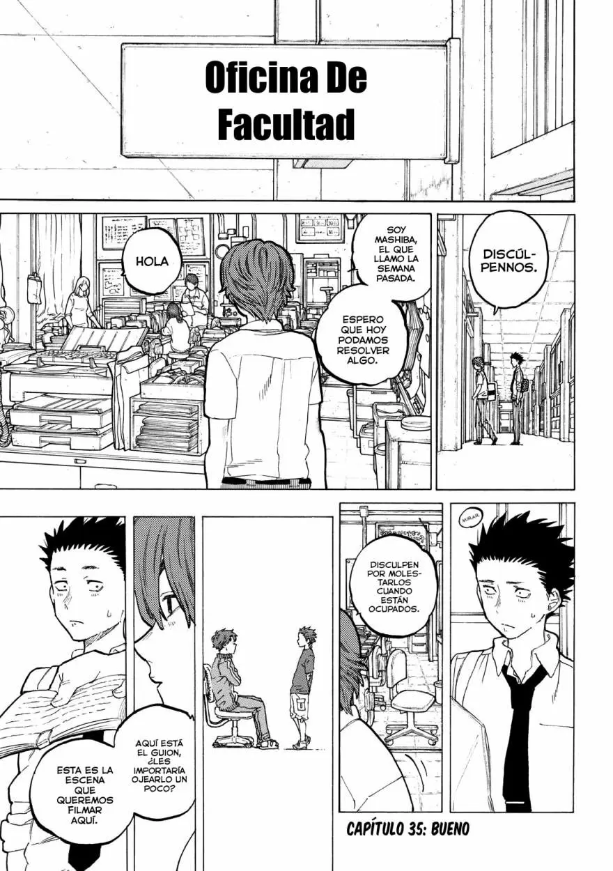 Koe no Katachi capítulo 35 página 3