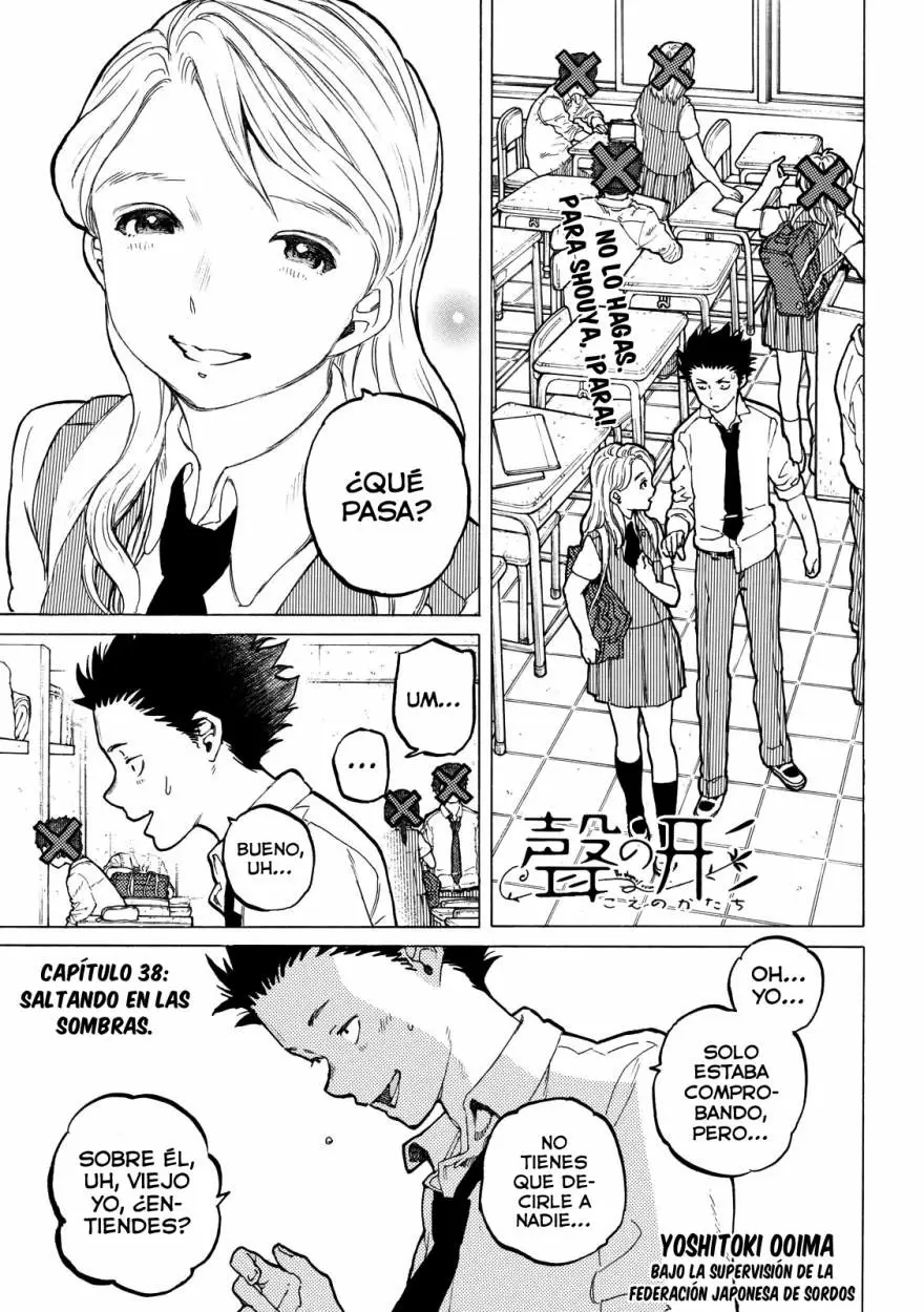 Koe no Katachi capítulo 38 página 2