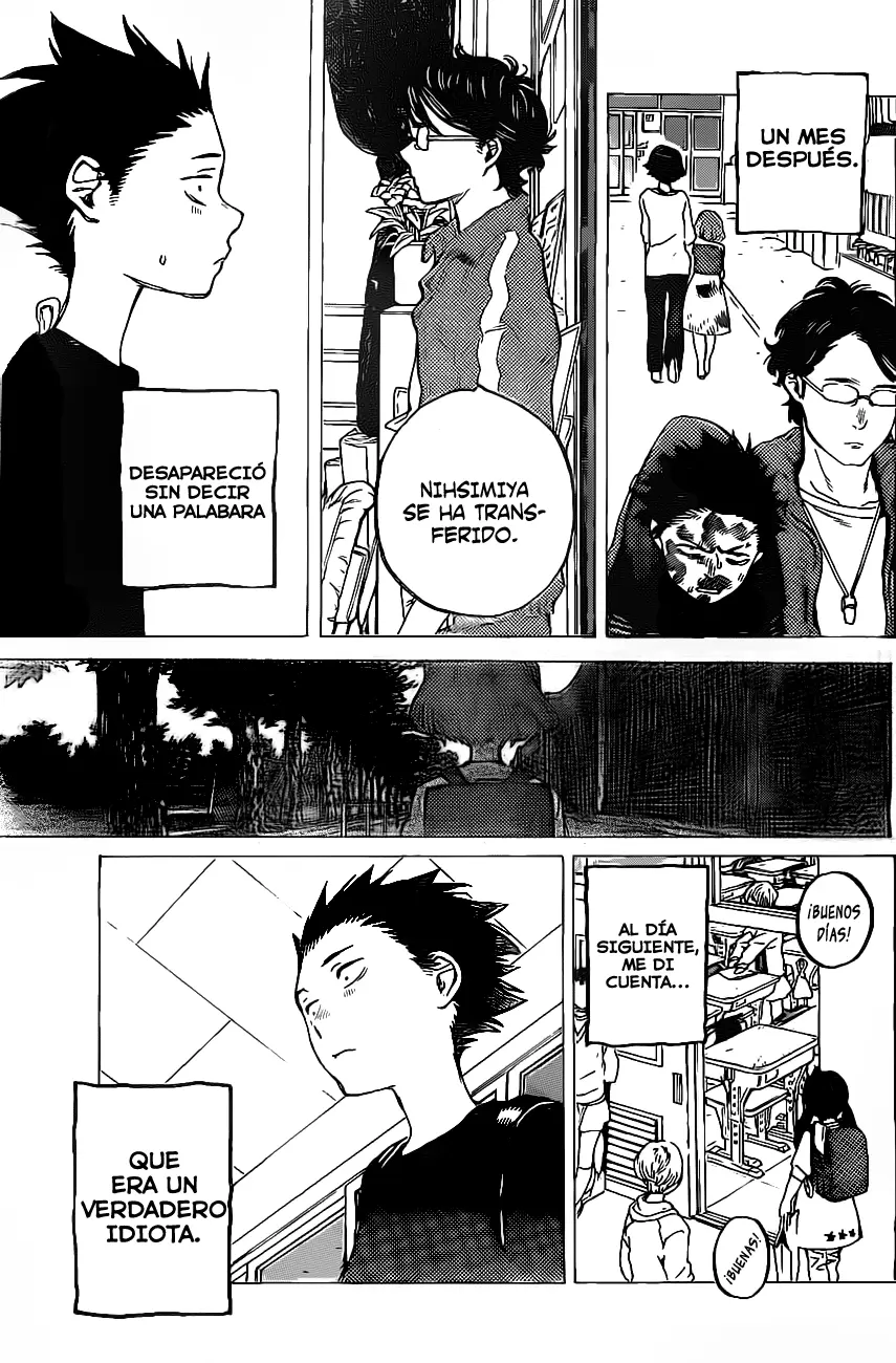 Koe no Katachi capítulo 4 página 21