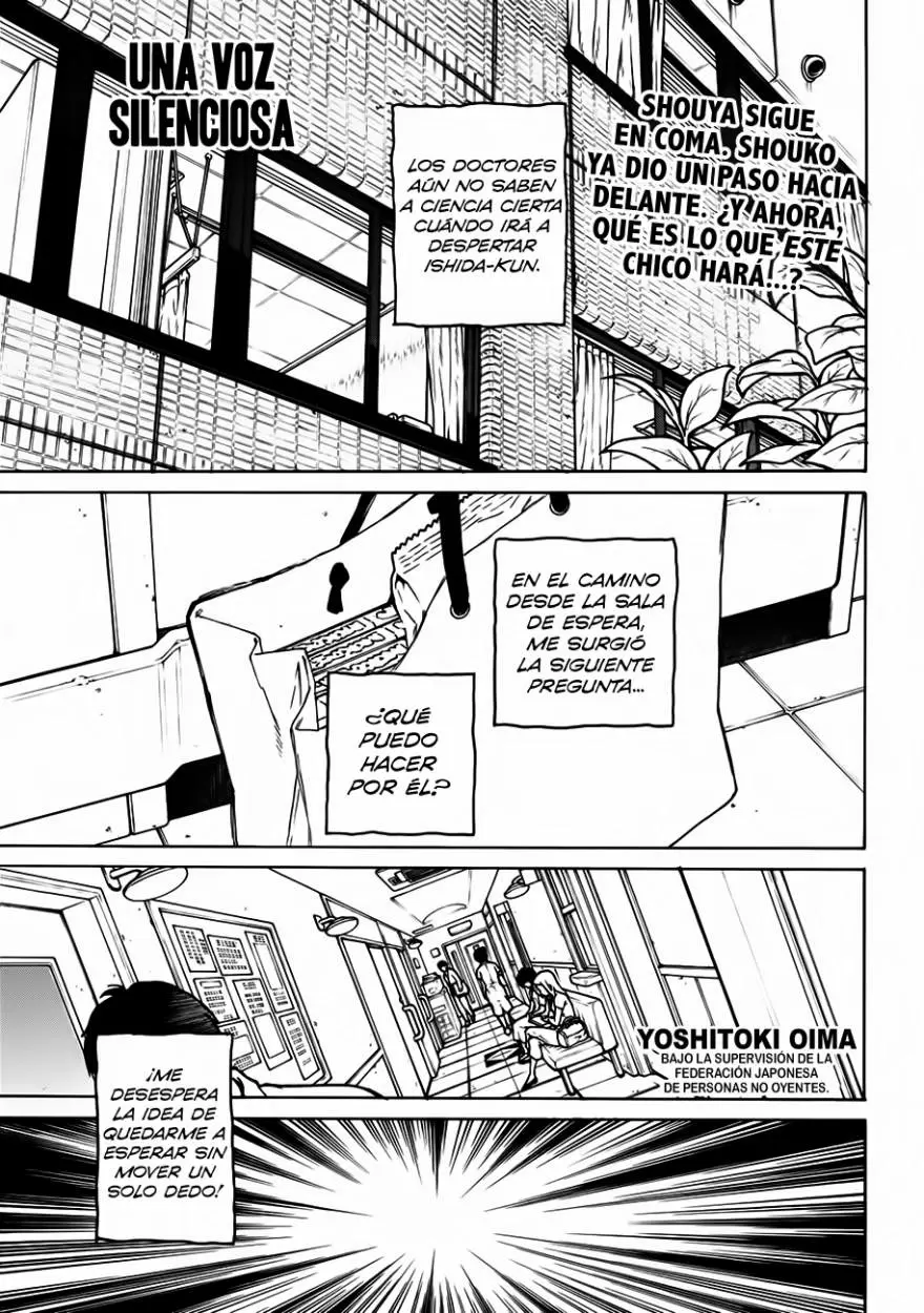 Koe no Katachi capítulo 46 página 1