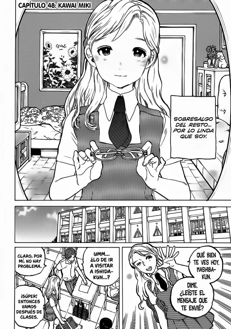 Koe no Katachi capítulo 48 página 3