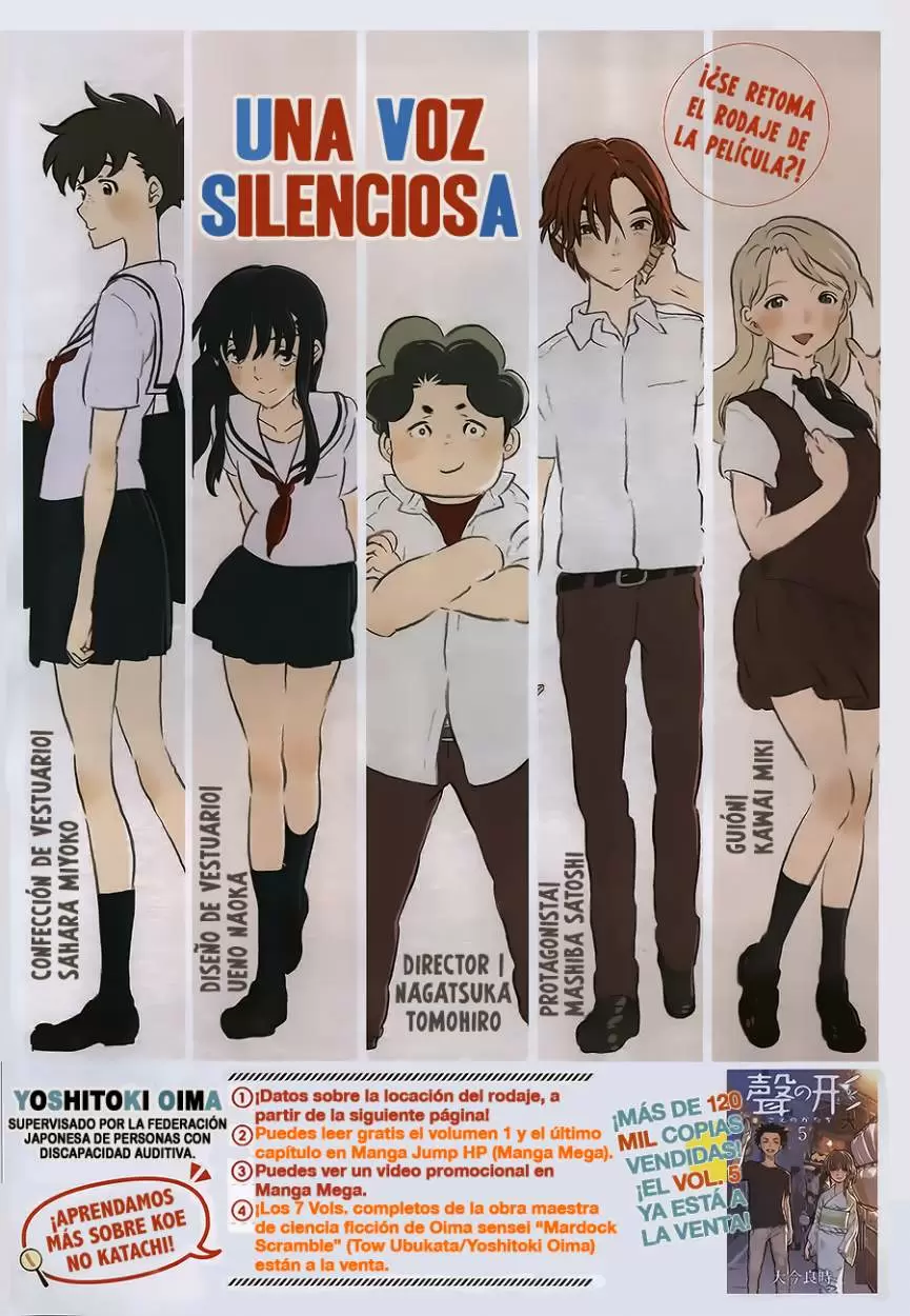 Koe no Katachi - Capítulo 49 - Página 1 - LectorTMOo
