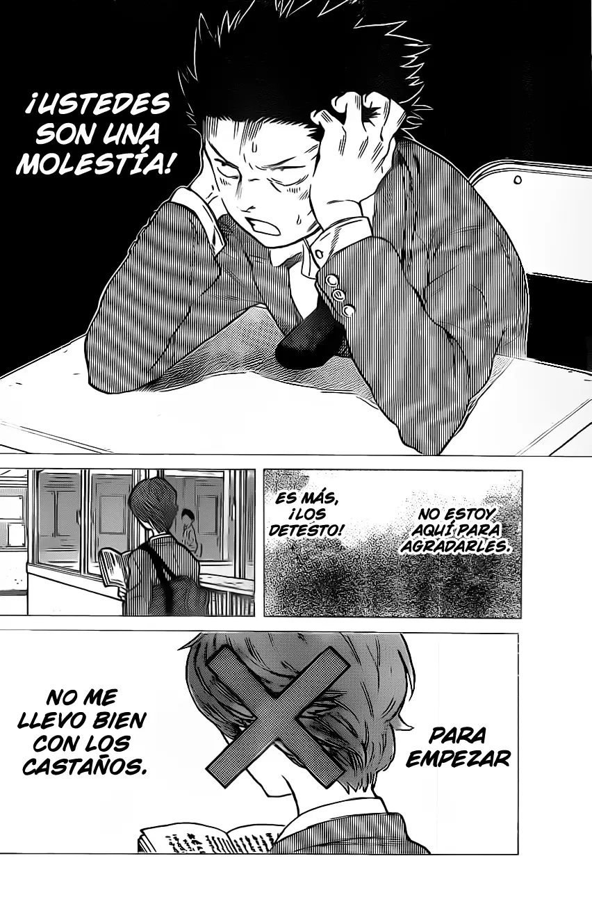 Koe no Katachi capítulo 5 página 18