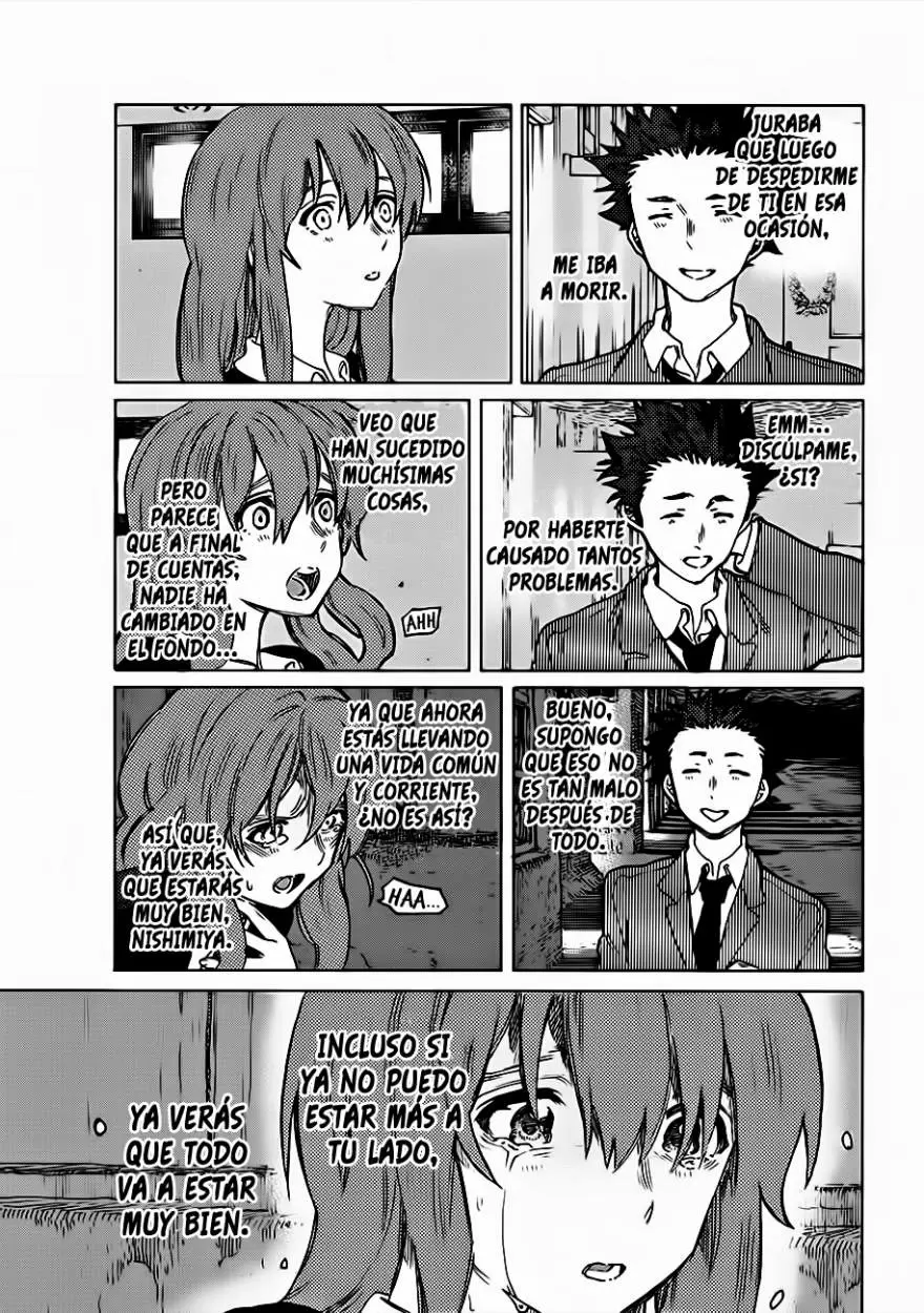 Koe no Katachi capítulo 51 página 17