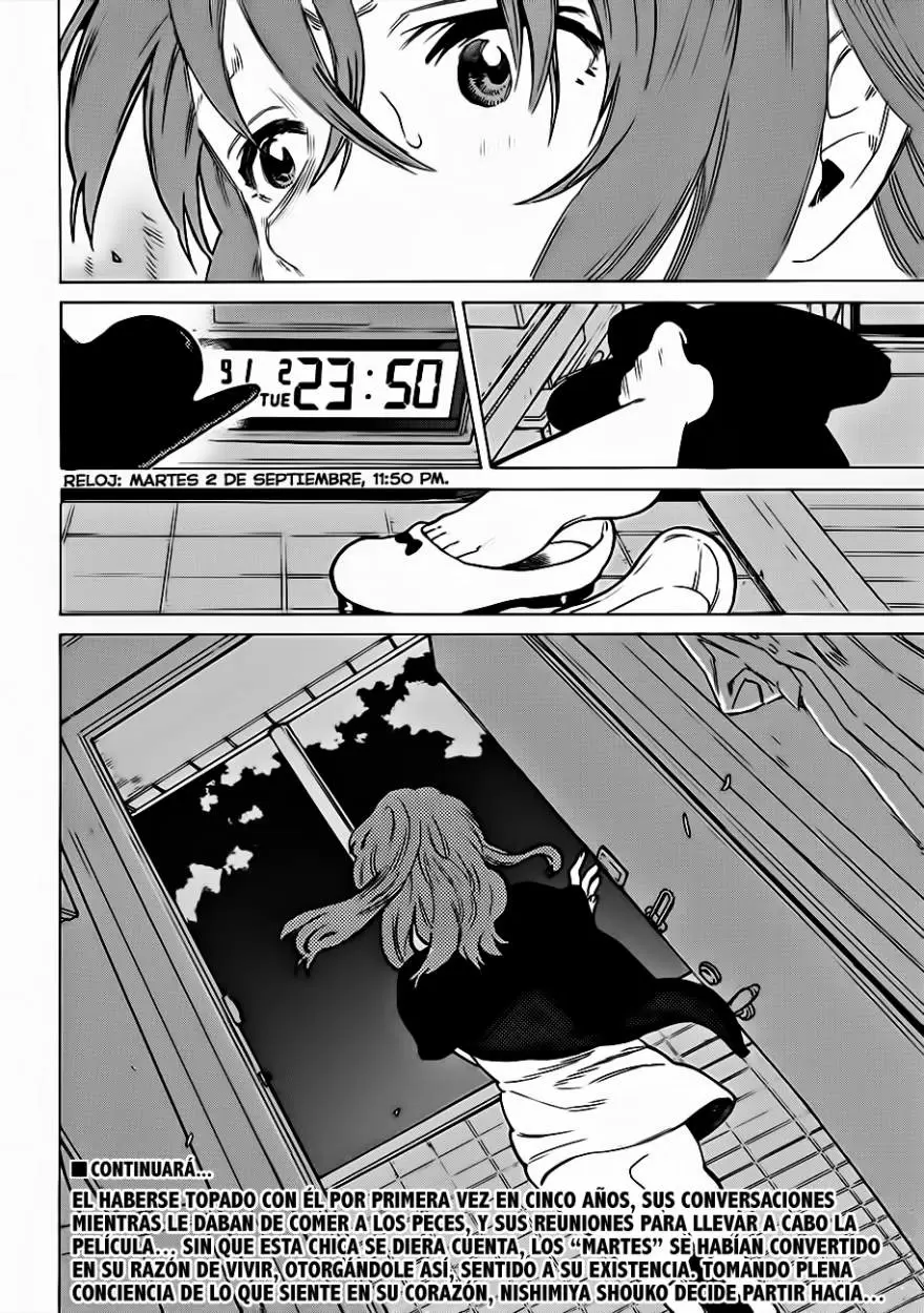 Koe no Katachi capítulo 51 página 20