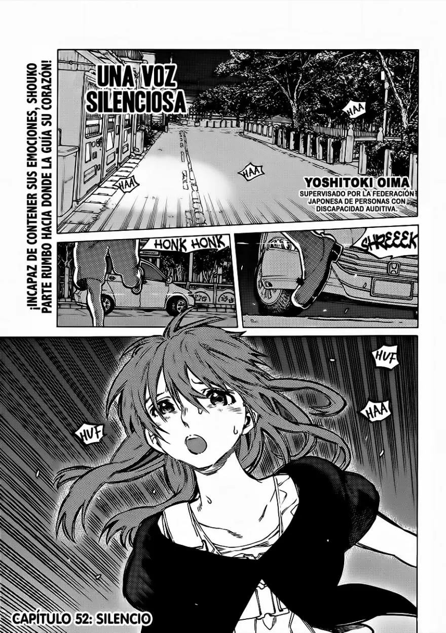 Koe no Katachi capítulo 52 página 1