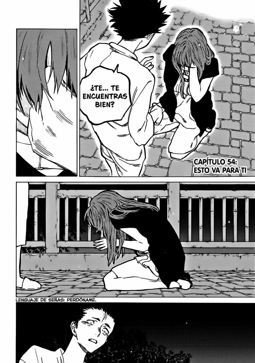 Koe no Katachi - Capítulo 54 - Página 3 - LectorTMOo