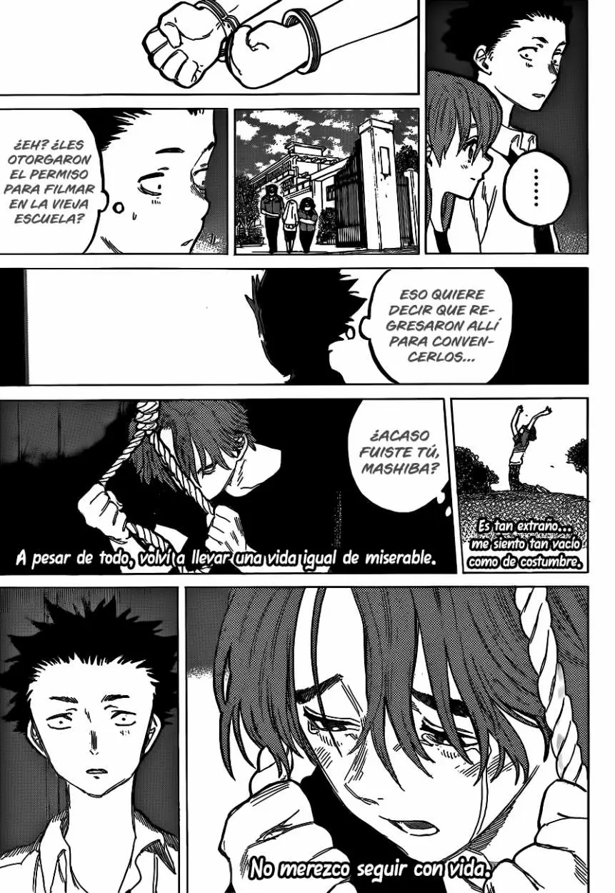 Koe no Katachi capítulo 56 página 14