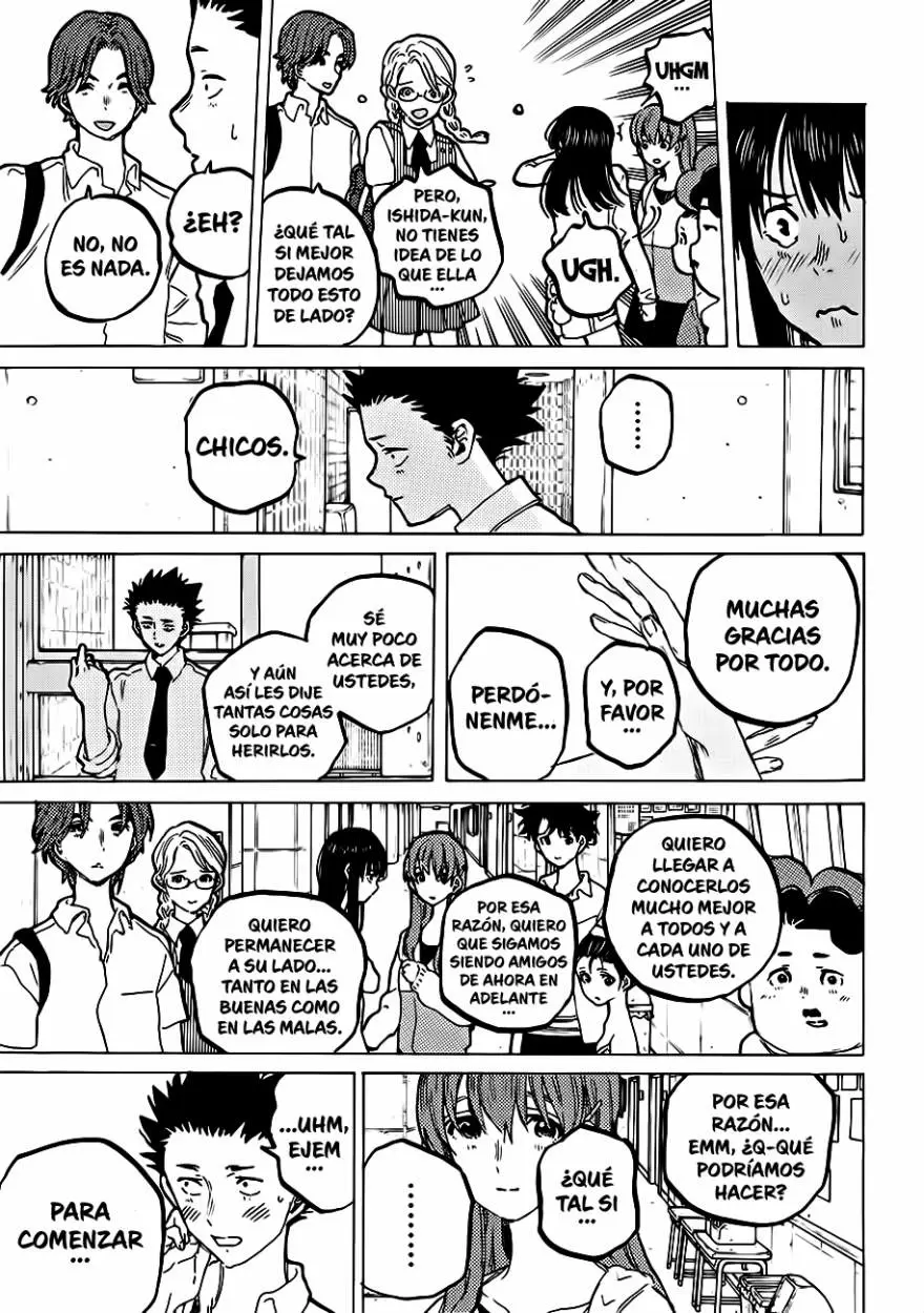 Koe no Katachi capítulo 57 página 14