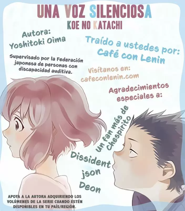 Koe no Katachi capítulo 60 página 2