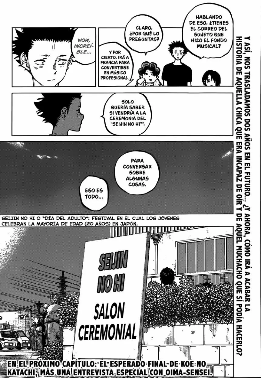 Koe no Katachi capítulo 61 página 19