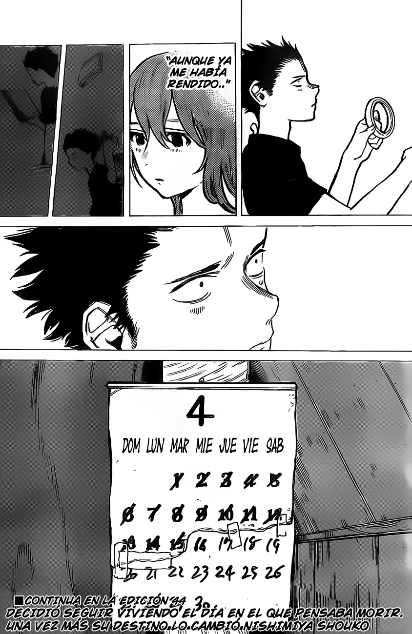 Koe no Katachi capítulo 7 página 27