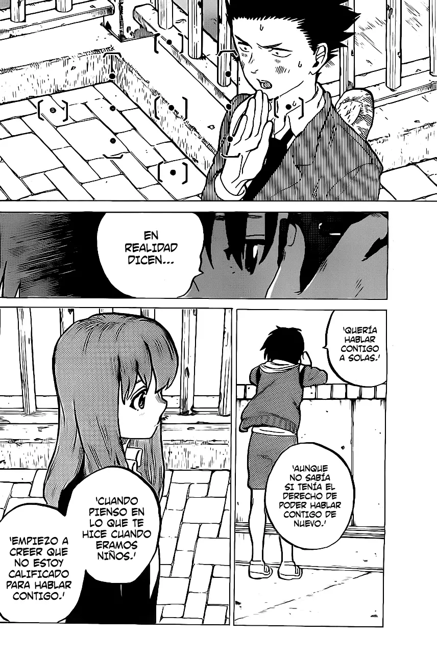 Koe no Katachi capítulo 9 página 17