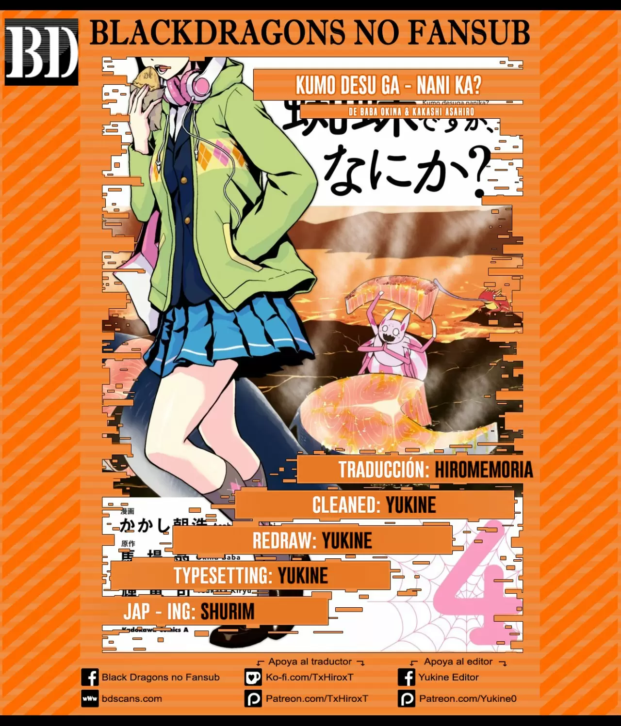 Kumo Desu Ga- Nani Ka? - Capítulo 29.2 - Página 1 - LectorTMOo