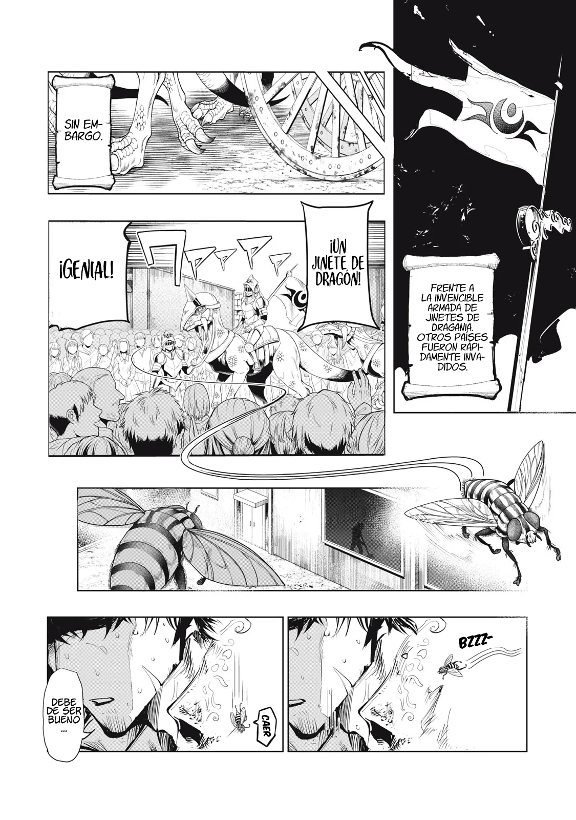 Kuni wo Owareta Ryuushi-san, Hirowareta Ringoku de Ukkari Musou Shite Shimau. ~Jakushou Kokka ga Tairiku Saikyou no Ryuu no Rakuen ni Naru made~ - Capítulo 1 - Página 5 - LectorTMOo
