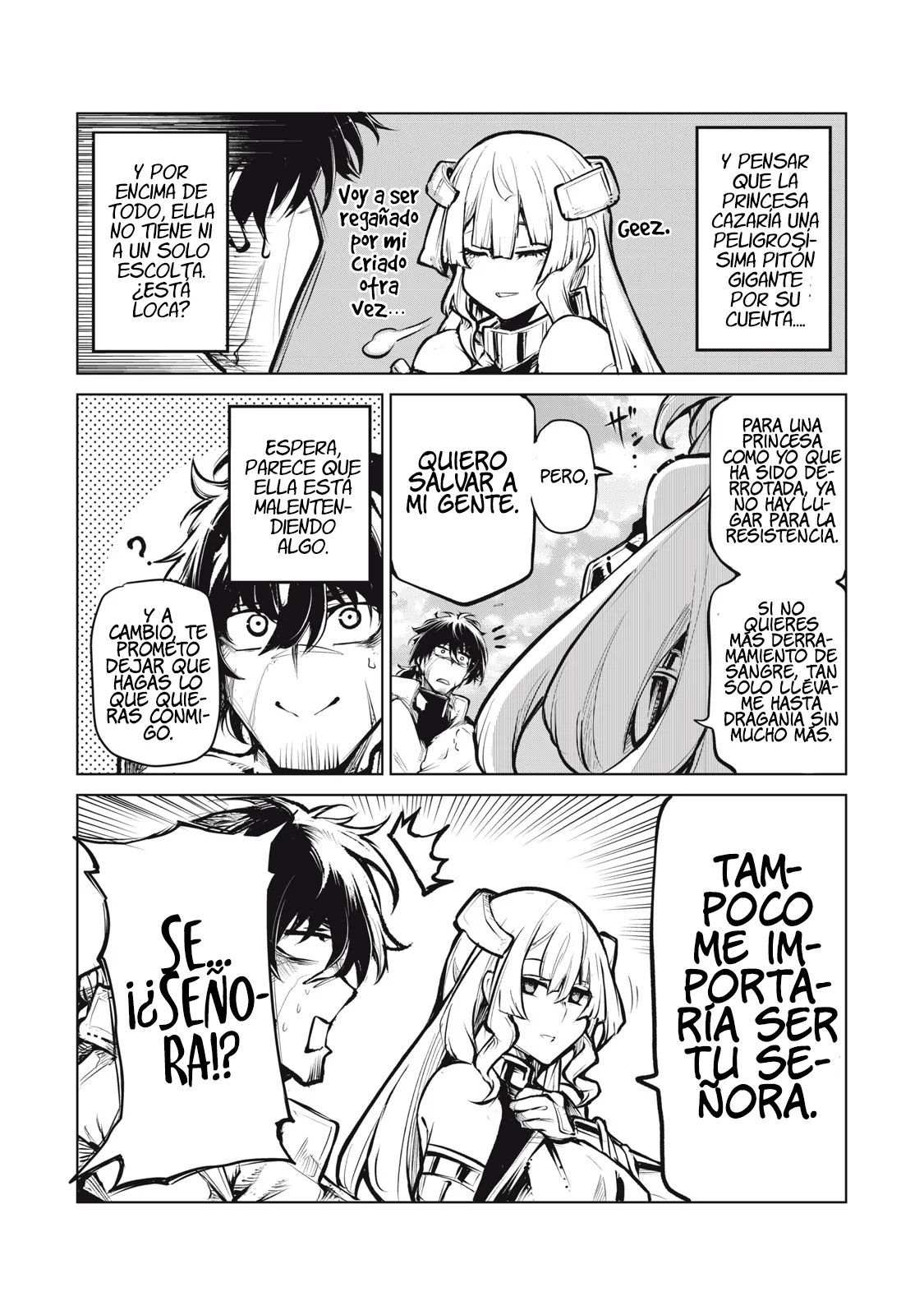 Kuni wo Owareta Ryuushi-san, Hirowareta Ringoku de Ukkari Musou Shite Shimau. ~Jakushou Kokka ga Tairiku Saikyou no Ryuu no Rakuen ni Naru made~ - Capítulo 1 - Página 55 - LectorTMOo