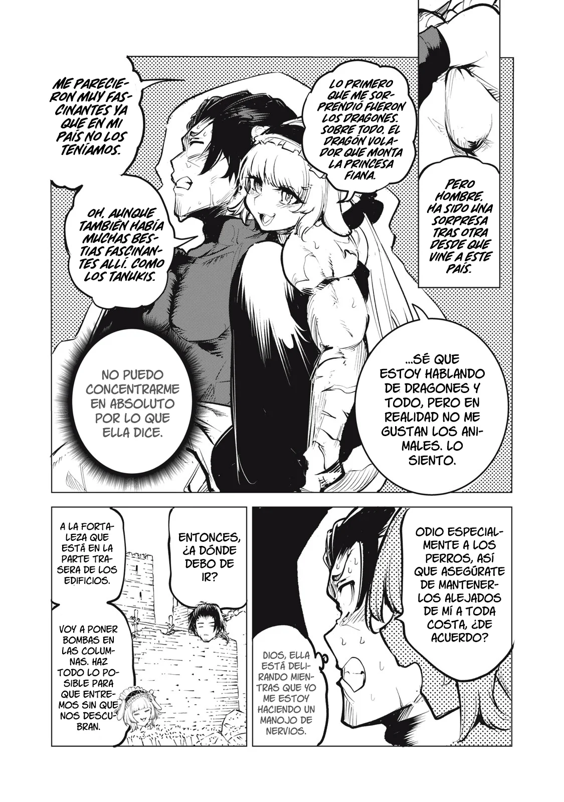 Kuni wo Owareta Ryuushi-san, Hirowareta Ringoku de Ukkari Musou Shite Shimau. ~Jakushou Kokka ga Tairiku Saikyou no Ryuu no Rakuen ni Naru made~ - Capítulo 10 - Página 4 - LectorTMOo