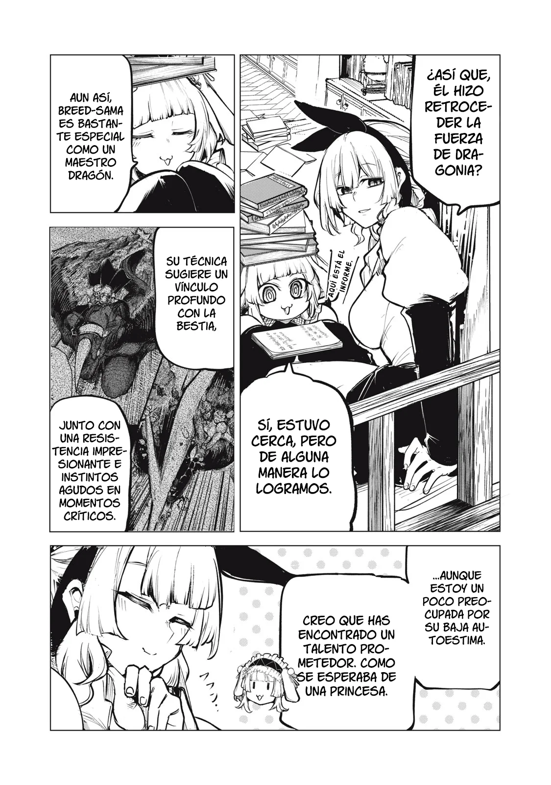 Kuni wo Owareta Ryuushi-san, Hirowareta Ringoku de Ukkari Musou Shite Shimau. ~Jakushou Kokka ga Tairiku Saikyou no Ryuu no Rakuen ni Naru made~ - Capítulo 13 - Página 4 - LectorTMOo