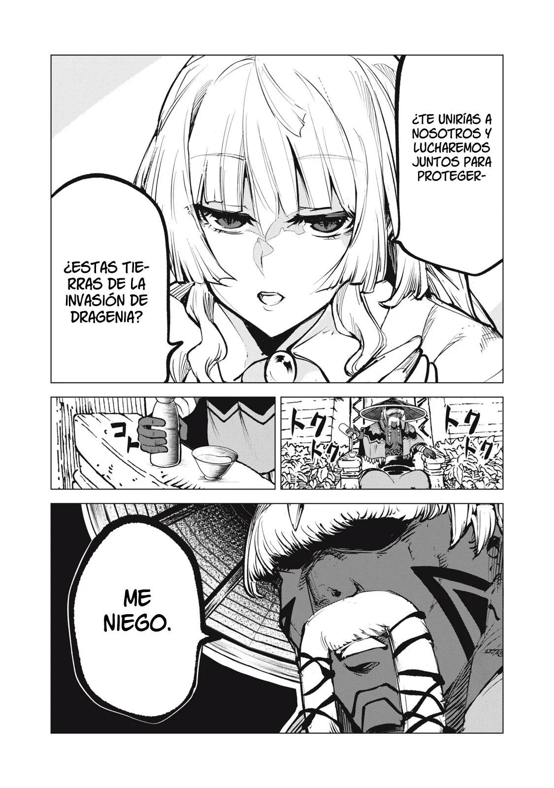 Kuni wo Owareta Ryuushi-san, Hirowareta Ringoku de Ukkari Musou Shite Shimau. ~Jakushou Kokka ga Tairiku Saikyou no Ryuu no Rakuen ni Naru made~ - Capítulo 18 - Página 8 - LectorTMOo