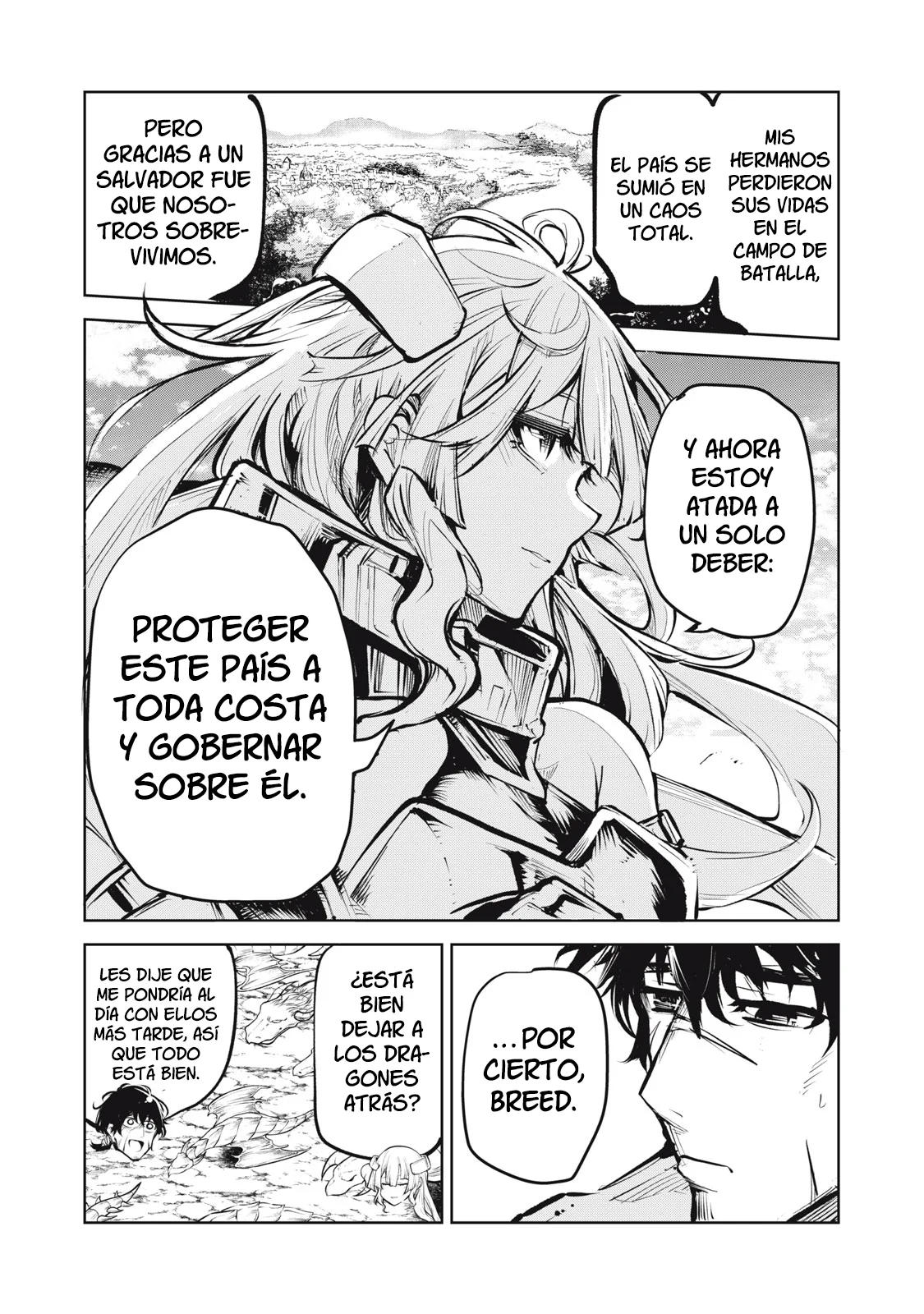 Kuni wo Owareta Ryuushi-san, Hirowareta Ringoku de Ukkari Musou Shite Shimau. ~Jakushou Kokka ga Tairiku Saikyou no Ryuu no Rakuen ni Naru made~ - Capítulo 2 - Página 5 - LectorTMOo