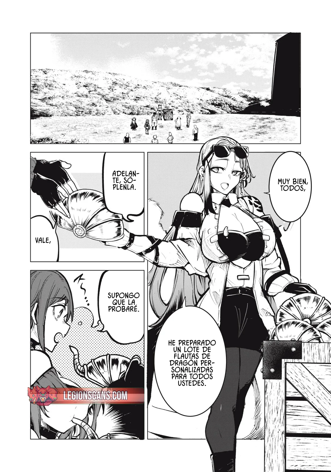 Kuni wo Owareta Ryuushi-san, Hirowareta Ringoku de Ukkari Musou Shite Shimau. ~Jakushou Kokka ga Tairiku Saikyou no Ryuu no Rakuen ni Naru made~ - Capítulo 22 - Página 9 - LectorTMOo