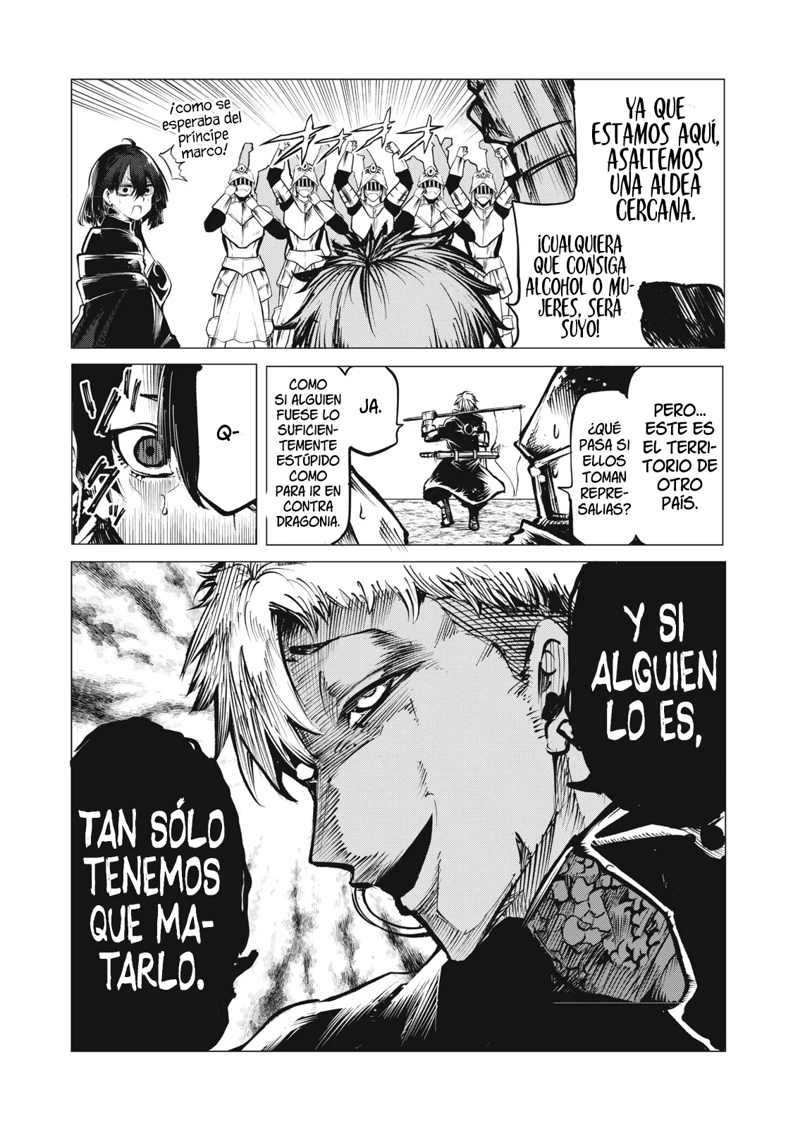 Kuni wo Owareta Ryuushi-san, Hirowareta Ringoku de Ukkari Musou Shite Shimau. ~Jakushou Kokka ga Tairiku Saikyou no Ryuu no Rakuen ni Naru made~ - Capítulo 7 - Página 8 - LectorTMOo