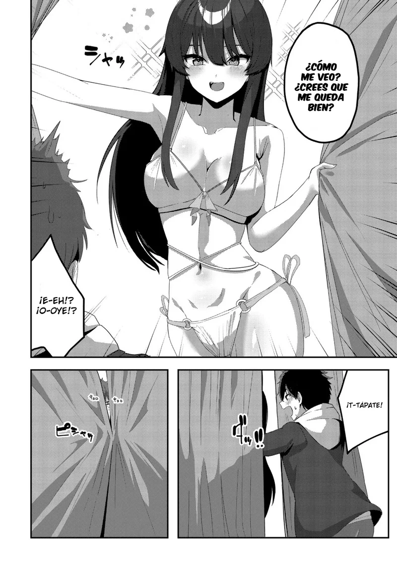Kurokami Seiso no Reikoku Bishoujo wo Tasuketara, Ore to Futarikiri no Toki Dake Dereru You ni Natta Ken - Capítulo 6 - Página 17 - LectorTMOo