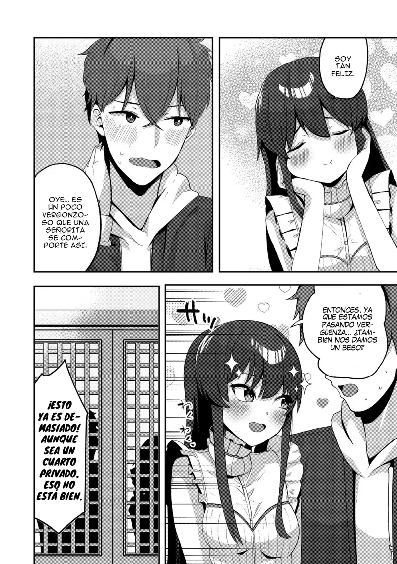 Kurokami Seiso no Reikoku Bishoujo wo Tasuketara, Ore to Futarikiri no Toki Dake Dereru You ni Natta Ken - Capítulo 7 - Página 23 - LectorTMOo