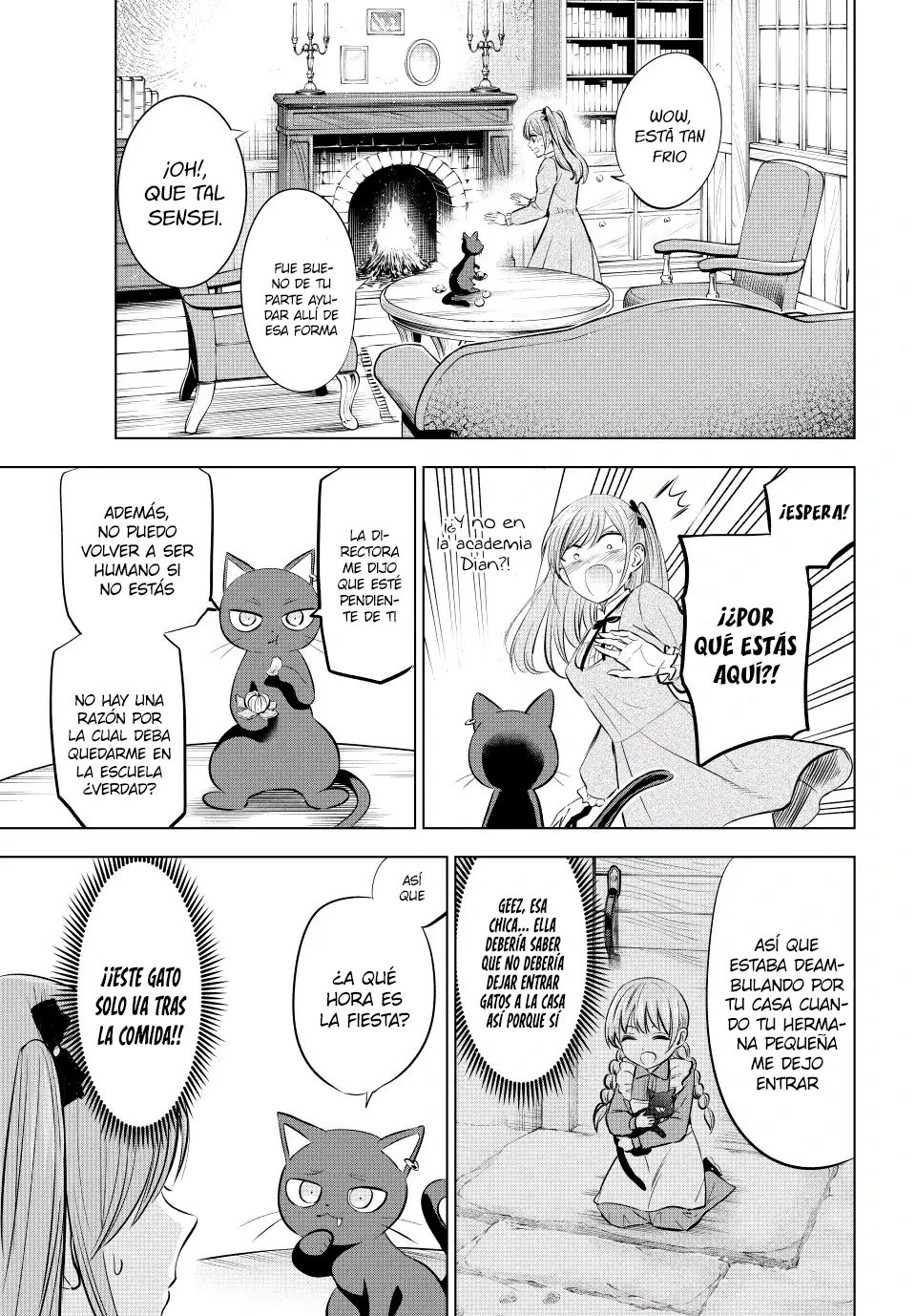 Kuroneko To Majo No Kyoushitsu - Capítulo 34 - Página 7 - LectorTMOo