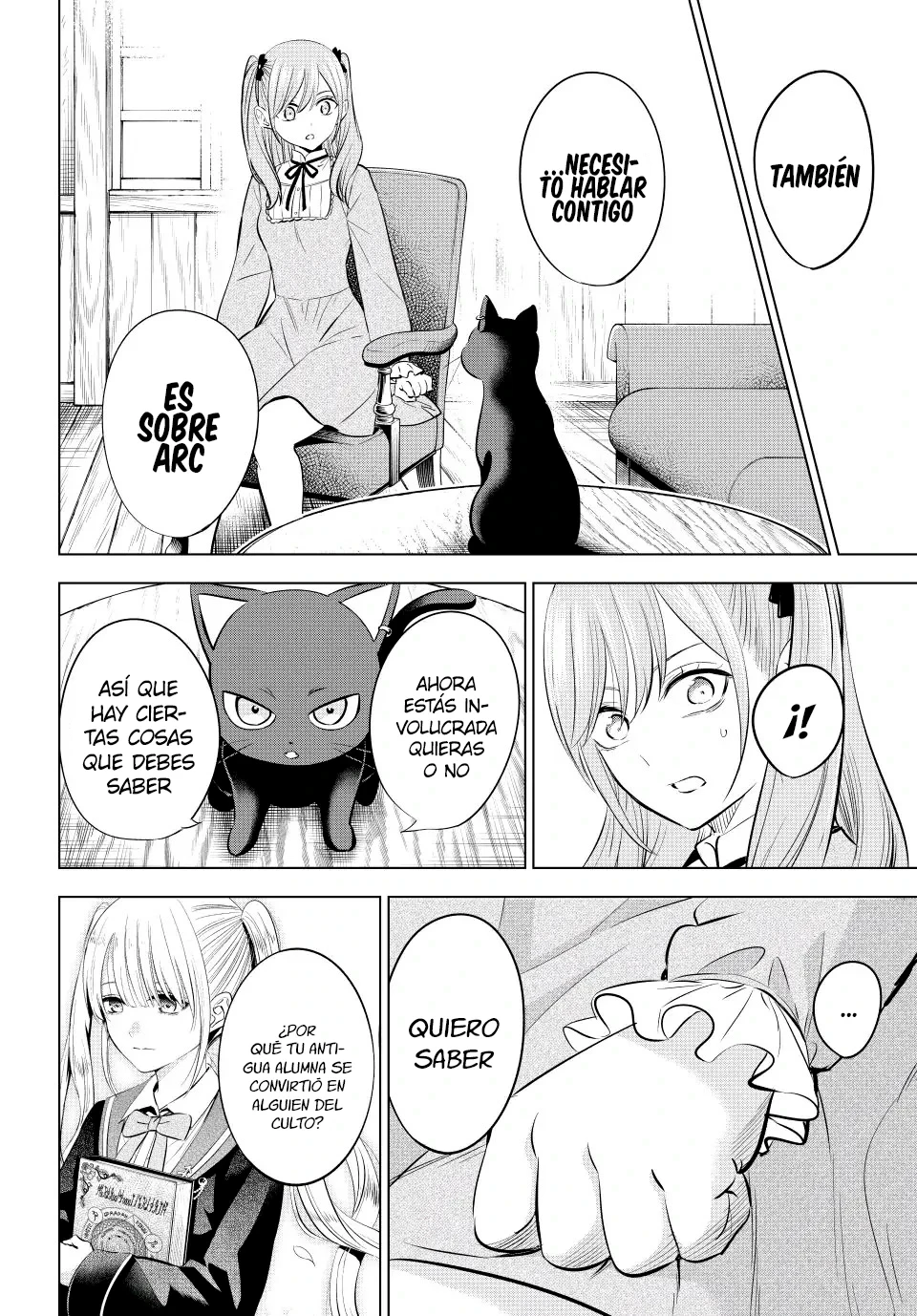 Kuroneko To Majo No Kyoushitsu - Capítulo 34 - Página 8 - LectorTMOo