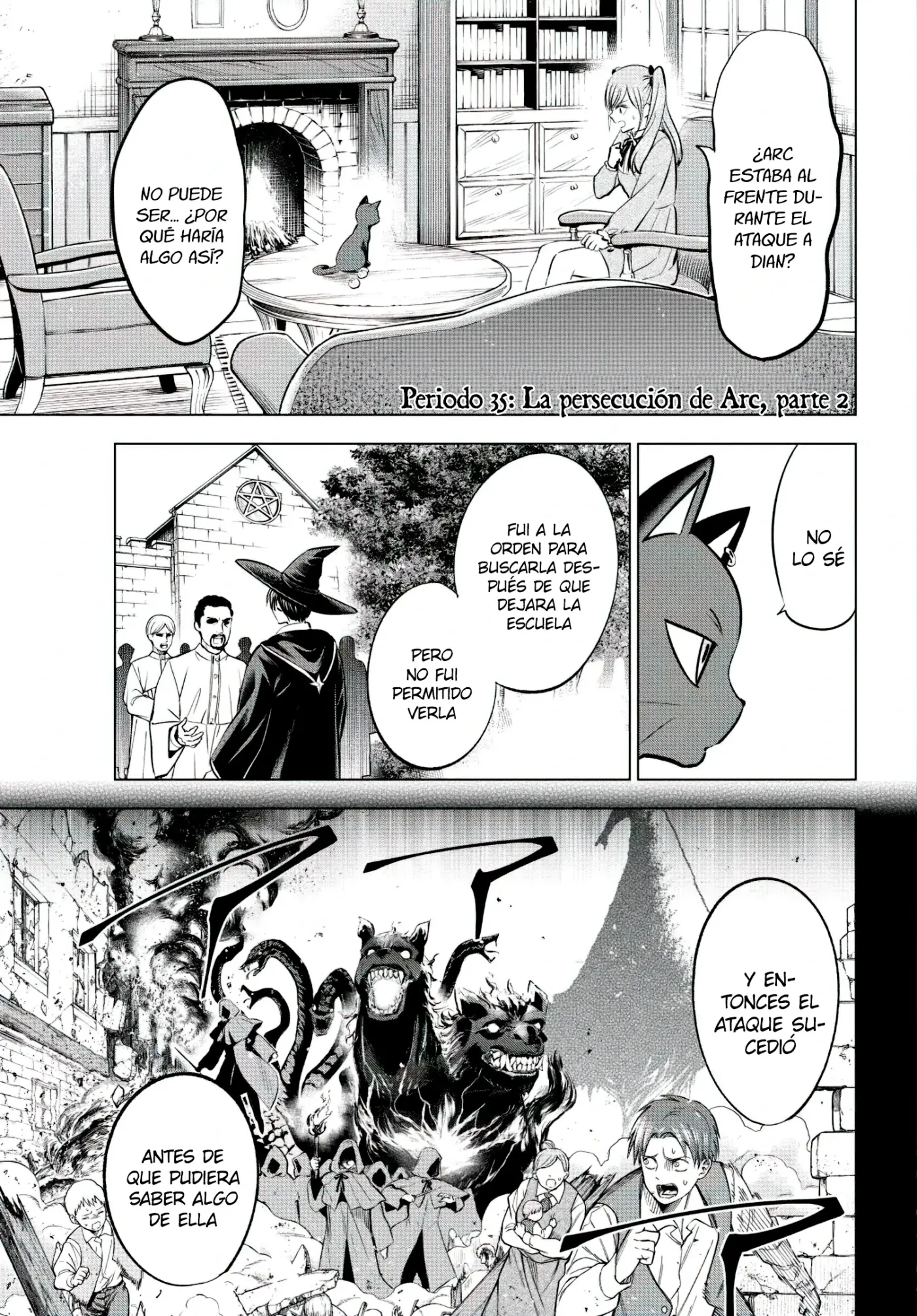 Kuroneko To Majo No Kyoushitsu - Capítulo 35 - Página 4 - LectorTMOo