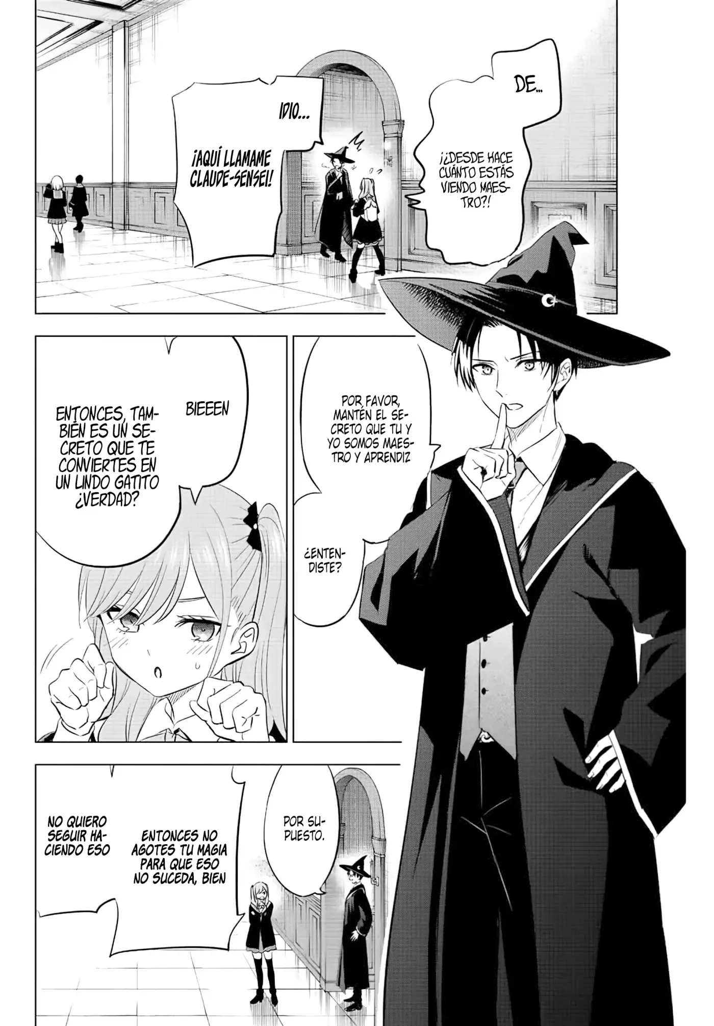 Kuroneko To Majo No Kyoushitsu - Capítulo 4 - Página 7 - LectorTMOo