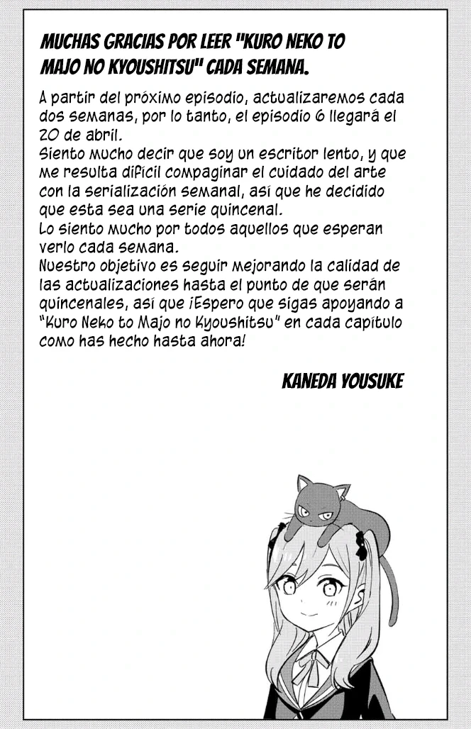 Kuroneko To Majo No Kyoushitsu - Capítulo 5 - Página 29 - LectorTMOo