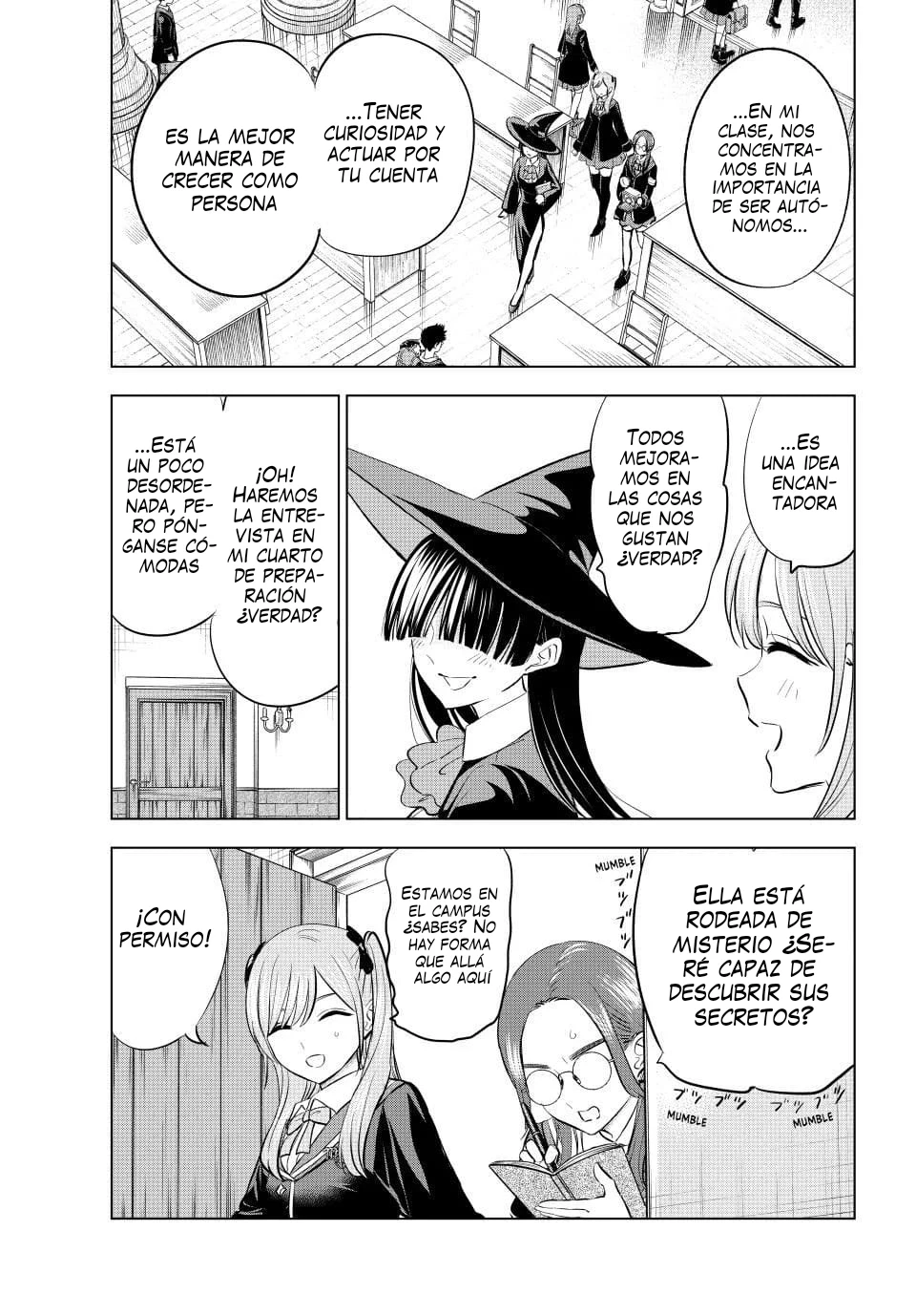 Kuroneko To Majo No Kyoushitsu - Capítulo 82 - Página 9 - LectorTMOo