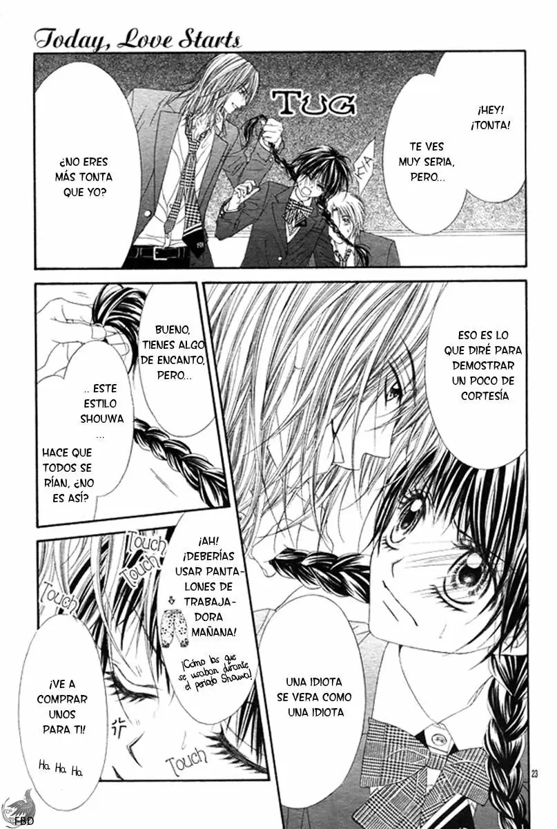 Kyou, Koi wo Hajimemasu capítulo 1 página 23