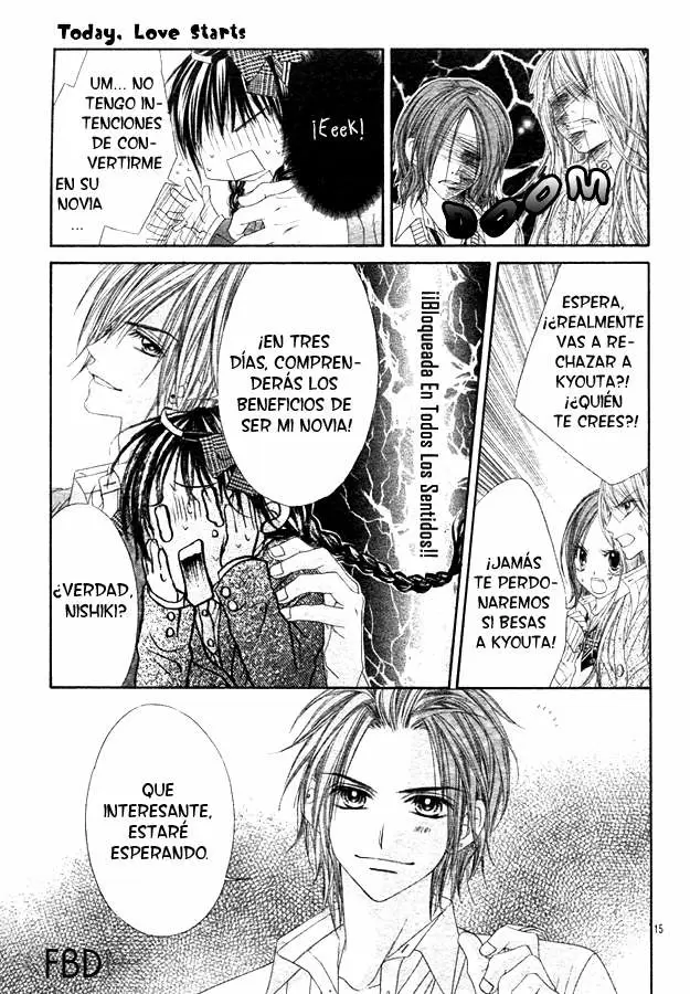 Kyou, Koi wo Hajimemasu capítulo 2 página 15
