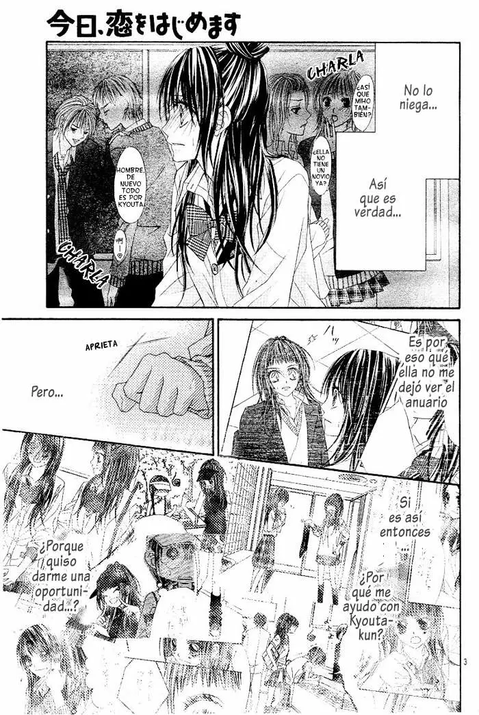 Kyou, Koi wo Hajimemasu capítulo 21 página 4