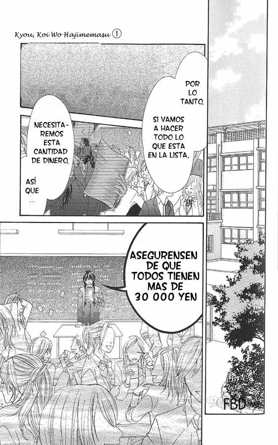 Kyou, Koi wo Hajimemasu capítulo 3 página 9