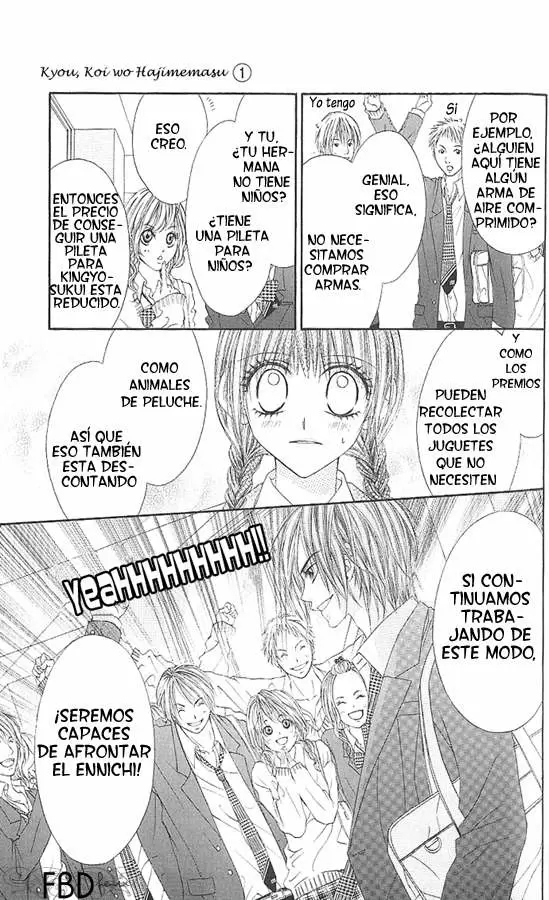 Kyou, Koi wo Hajimemasu capítulo 3 página 17
