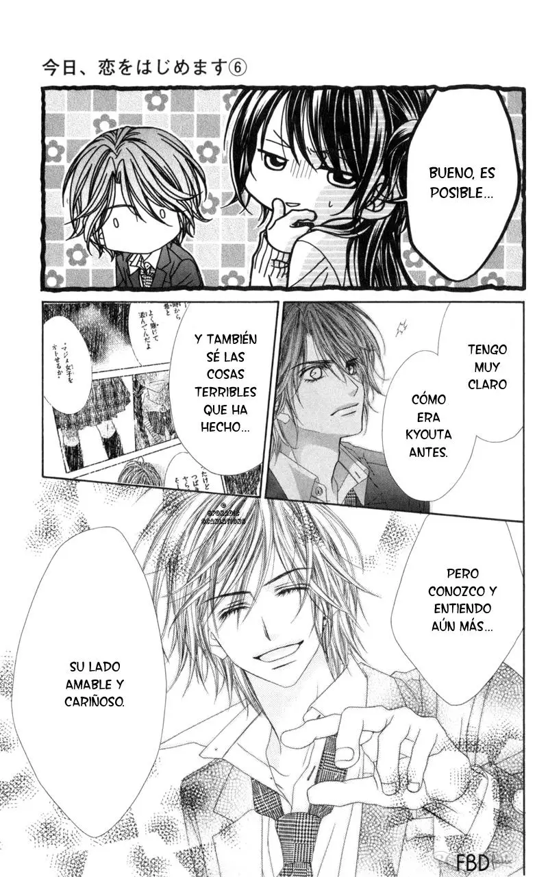 Kyou, Koi wo Hajimemasu capítulo 37 página 22