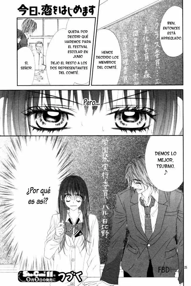 Kyou, Koi wo Hajimemasu - Capítulo 38 - Página 25 - LectorTMOo