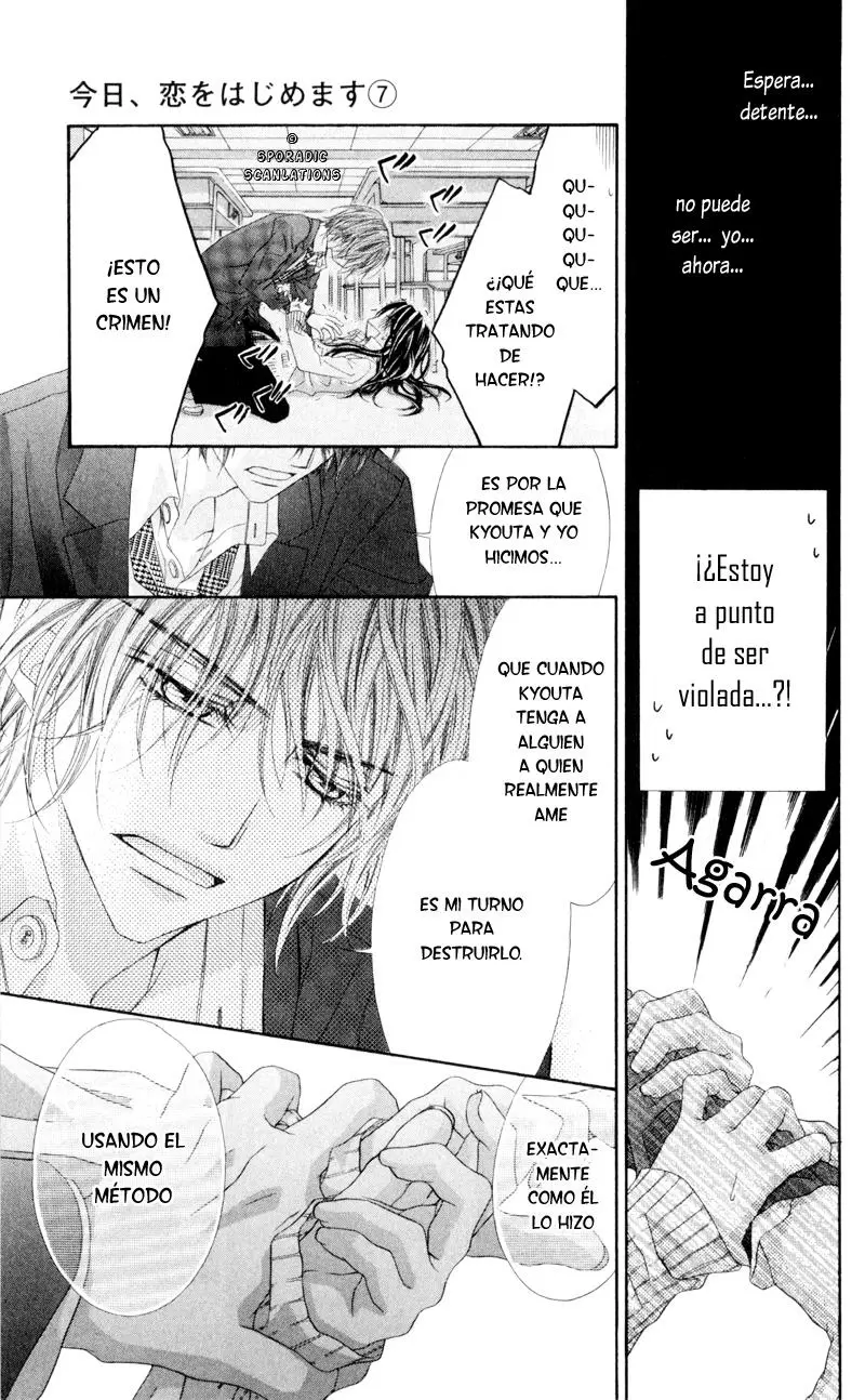 Kyou, Koi wo Hajimemasu capítulo 40 página 7