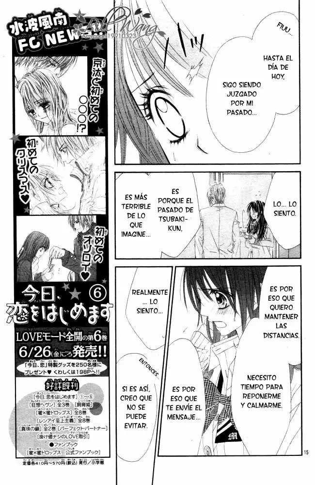 Kyou, Koi wo Hajimemasu capítulo 41 página 15