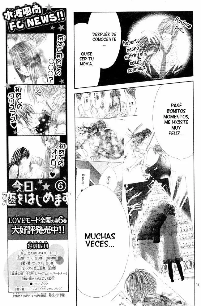 Kyou, Koi wo Hajimemasu - Capítulo 44 - Página 15 - LectorTMOo