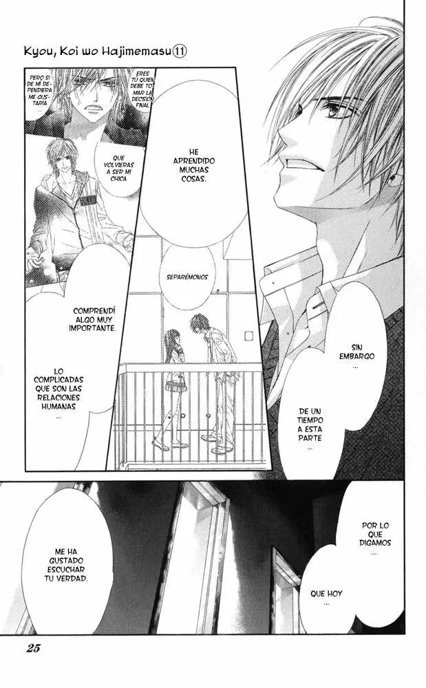 Kyou, Koi wo Hajimemasu - Capítulo 66 - Página 23 - LectorTMOo