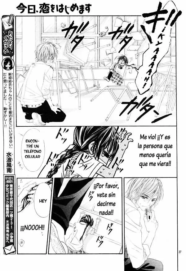 Kyou, Koi wo Hajimemasu capítulo 7 página 27