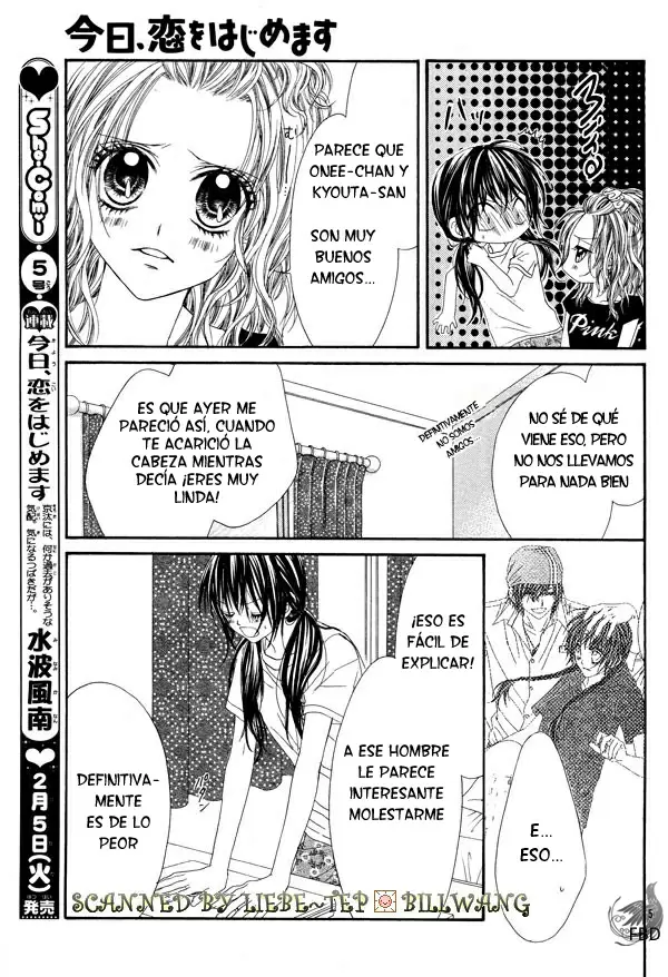 Kyou, Koi wo Hajimemasu capítulo 9 página 5