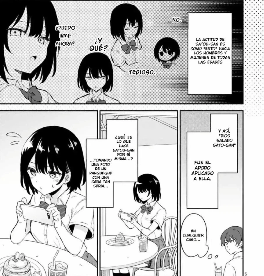 La fría Satou-san solo es dulce conmigo - Capítulo 1 - Página 4 - LectorTMOo