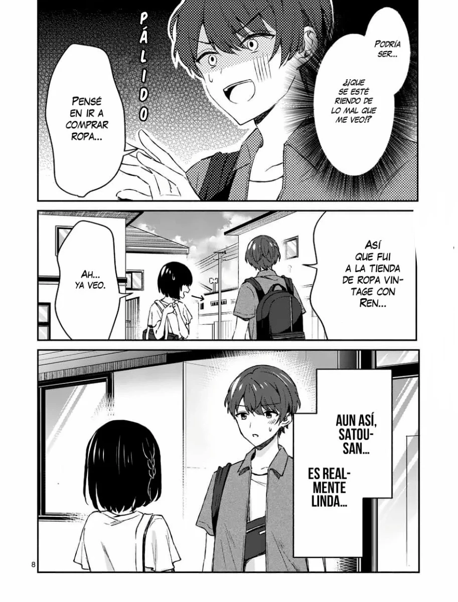 La fría Satou-san solo es dulce conmigo - Capítulo 10 - Página 8 - LectorTMOo